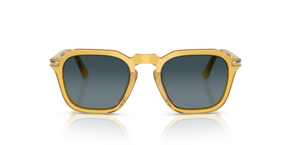 Persol PO3292S avec Monture Miel et Verres Bleu - Image 2
