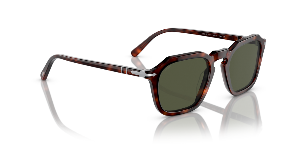 Persol PO3292S with Havana Frame and Green Lenses - Image 3