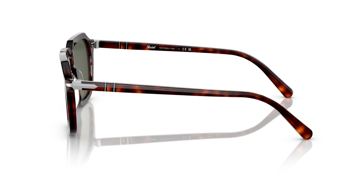 Persol PO3292S con Montura Habana y Lentes Verde - Imagen 1