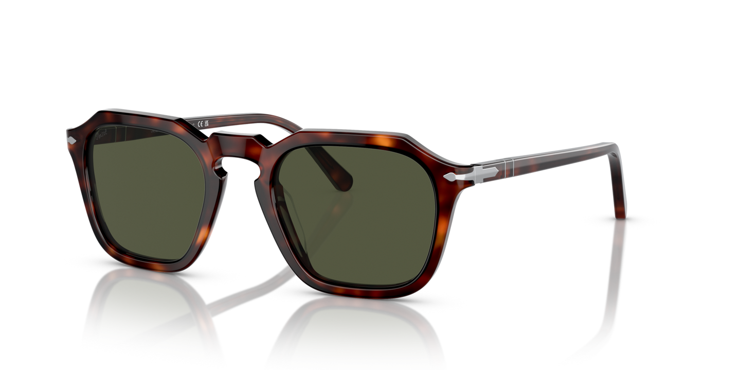 Persol PO3292S con Montatura Havana e Lenti Verde - Immagine 1