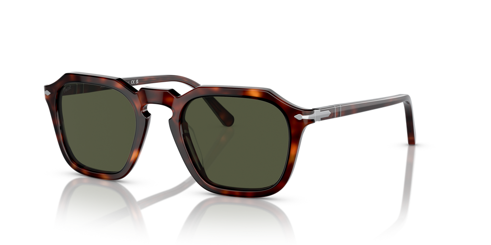 Persol PO3292S con Montatura Havana e Lenti Verde - Immagine 1
