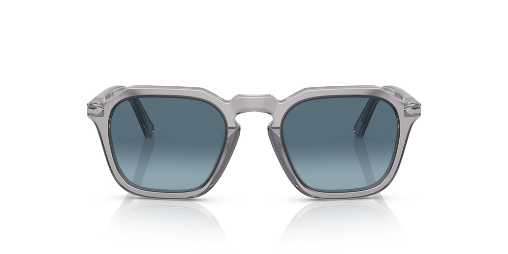 Persol PO3292S mit Grau transparent Gestell und Blau Gläsern - Bild 2