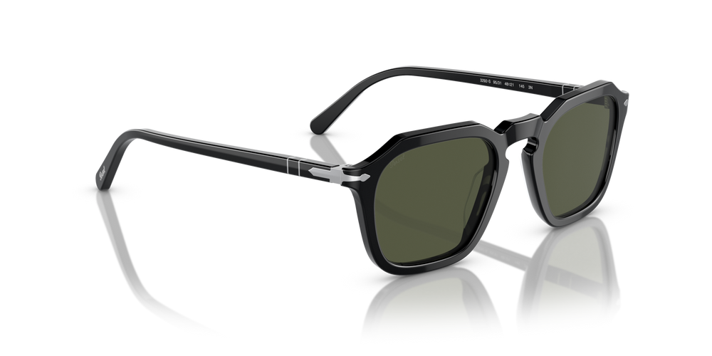 Persol PO3292S avec Monture Noir et Verres Vert - Image 3