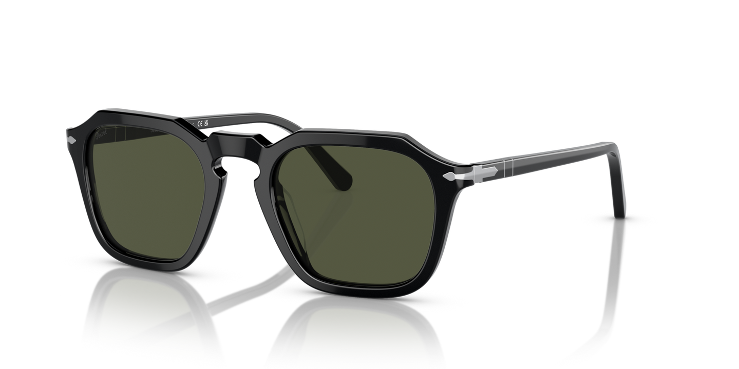 Persol PO3292S avec Monture Noir et Verres Vert - Image 1