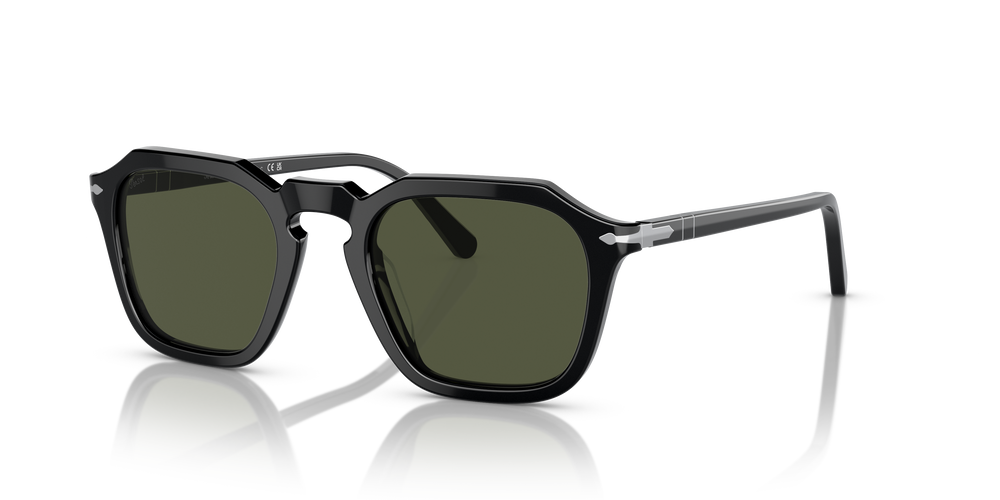 Persol PO3292S with Black Frame and Green Lenses - Image 1