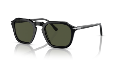 Persol PO3292S with Black Frame and Green Lenses - Image 1