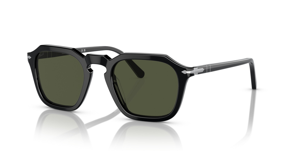 Persol PO3292S with Black Frame and Green Lenses - Image 1
