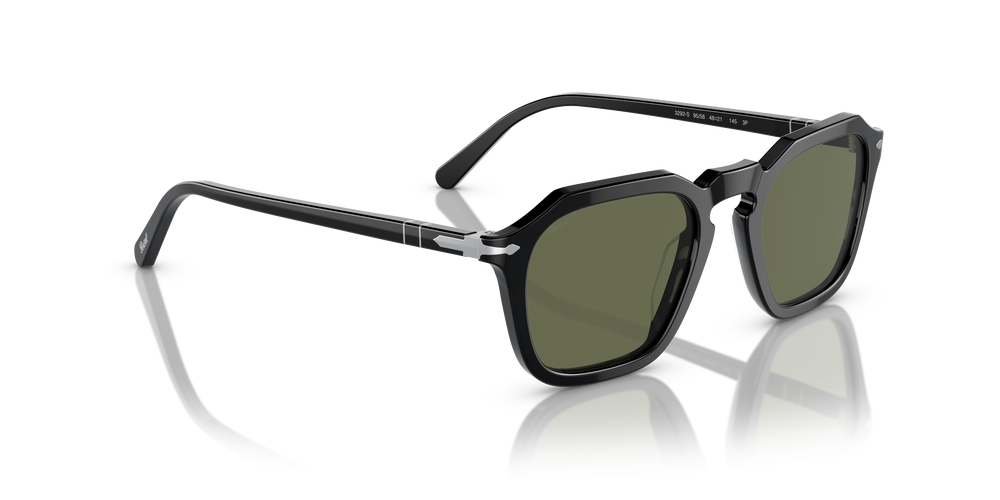 Persol PO3292S con Montura Negro y Lentes Verde - Imagen 3