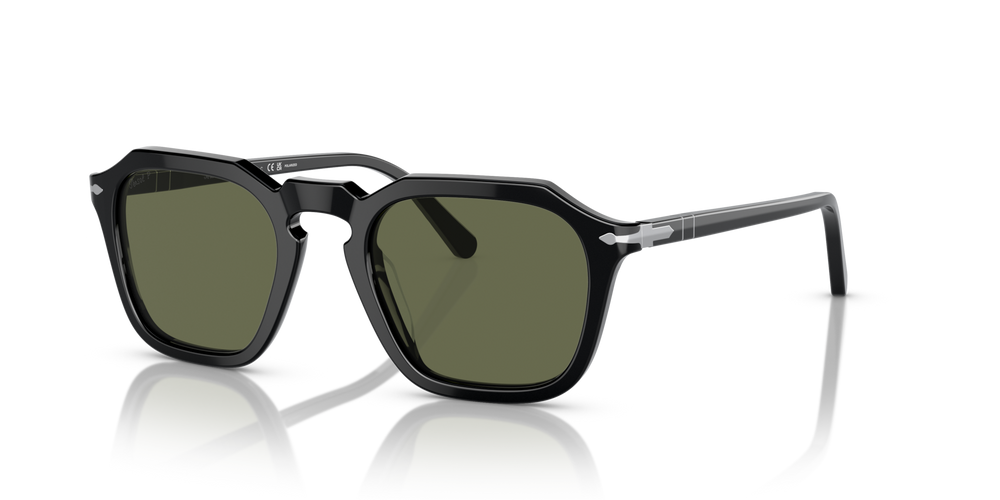 Persol PO3292S con Montatura Nero e Lenti Verde - Immagine 1