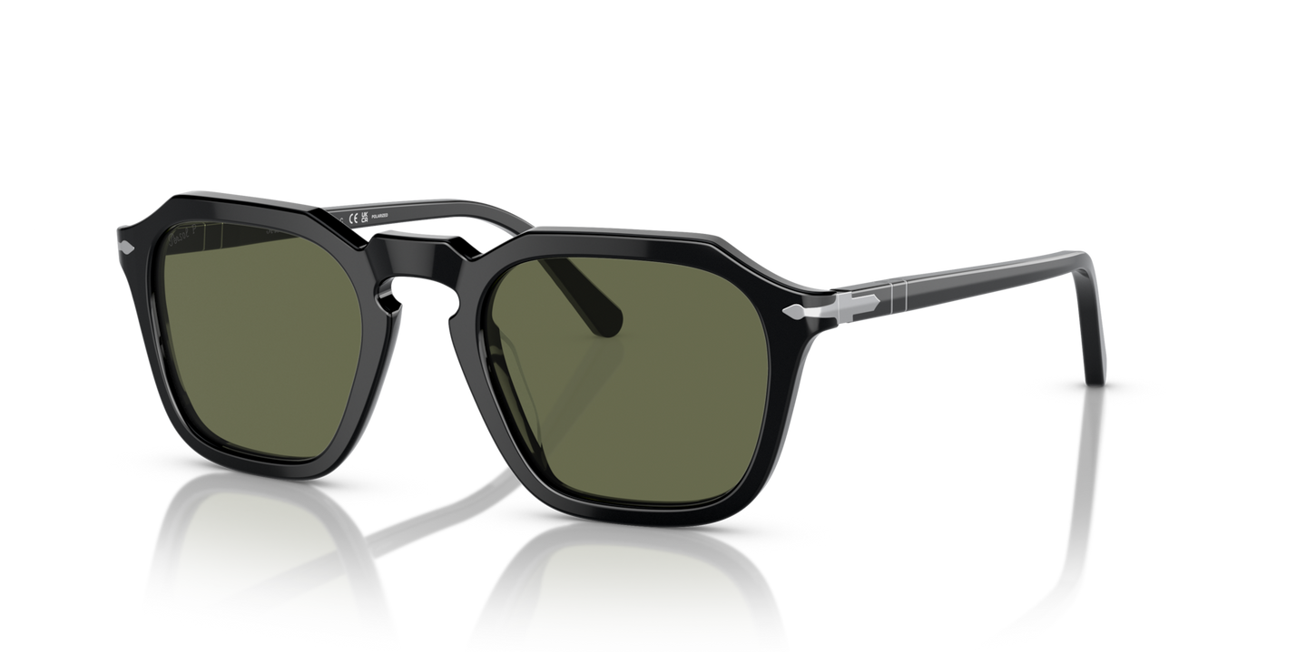 Persol PO3292S con Montatura Nero e Lenti Verde - Immagine 1