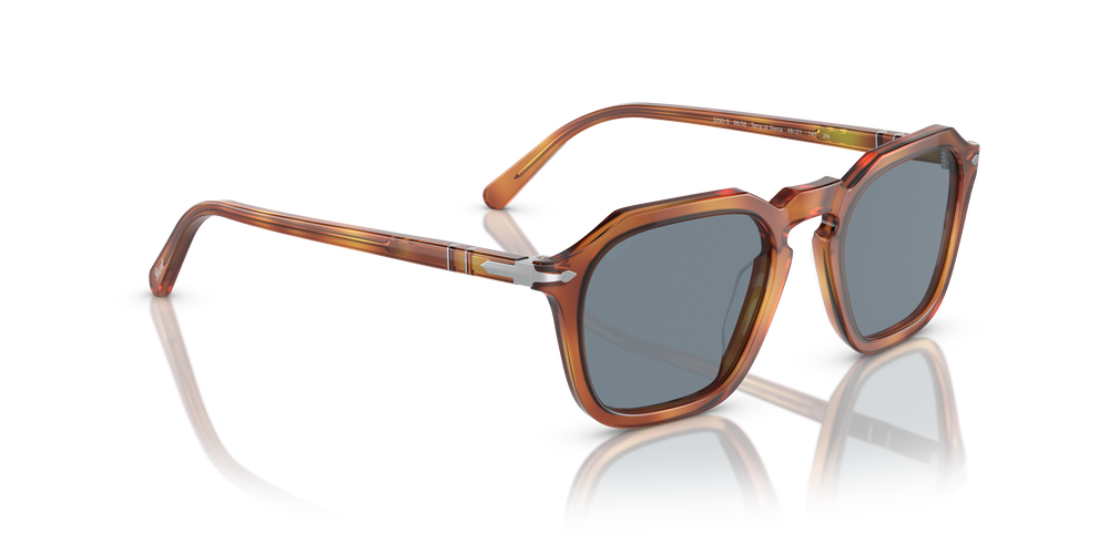 Persol PO3292S mit Terra Di Siena Gestell und Blau Gläsern - Bild 3