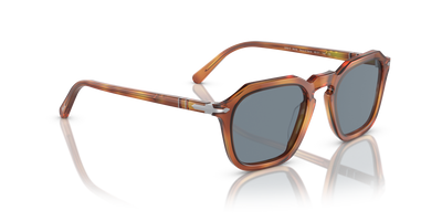 Persol PO3292S avec Monture Terre de Sienne et Verres Bleu - Image 3