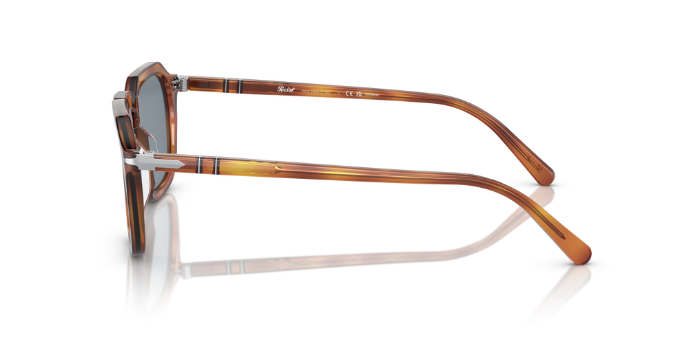 Persol PO3292S mit Terra Di Siena Gestell und Blau Gläsern - Bild 4