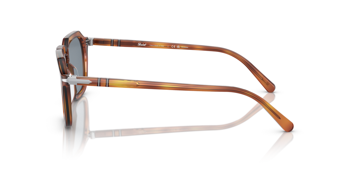 Persol PO3292S con Montatura Terra di Siena e Lenti Blu - Immagine 1