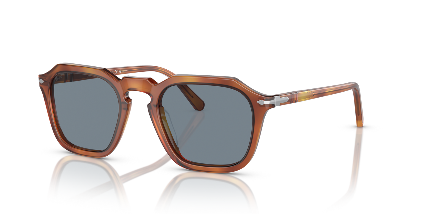 Persol PO3292S con Montatura Terra di Siena e Lenti Blu - Immagine 1