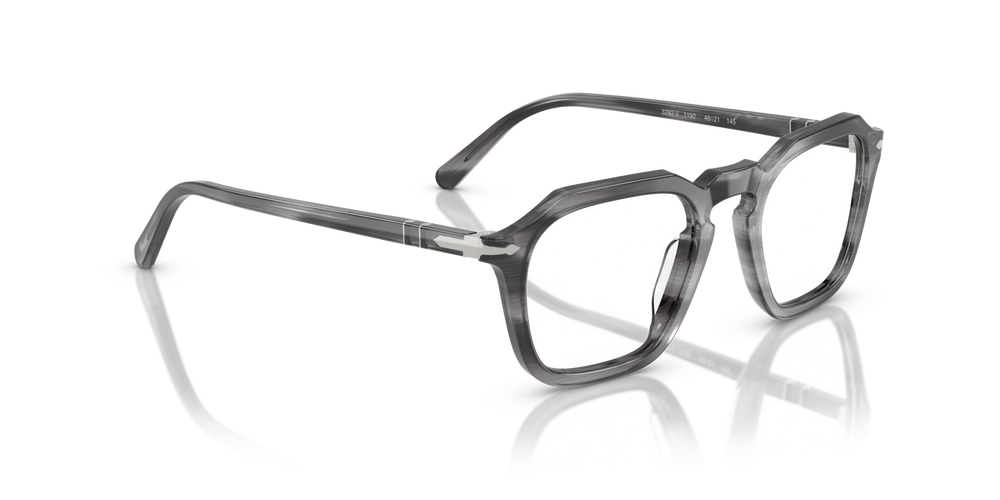 Persol PO3292V with Striped Grey Frame - Image 3