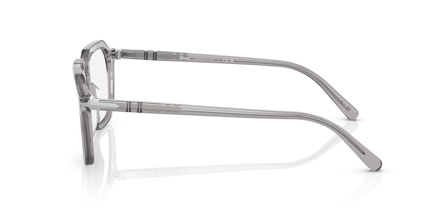 Persol PO3292V with Transparent Grey Frame - Image 1