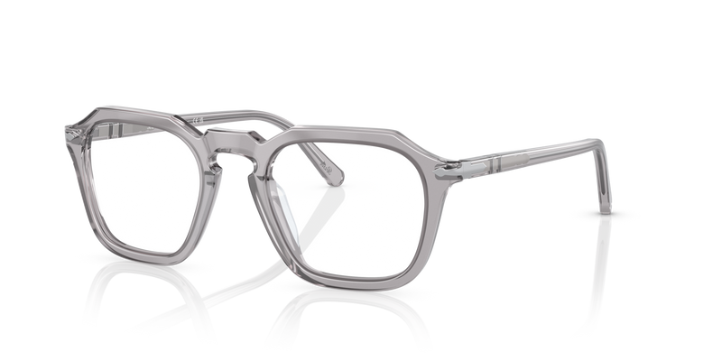 Visit PO3292V with Transparent Grey Frame