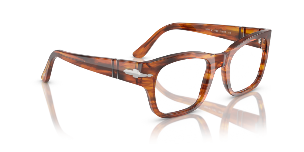 Persol PO3297V mit Gestell Braun gestreift - Bild 3
