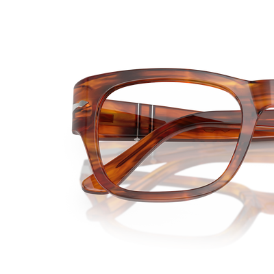 Persol PO3297V con Montura Marrón a Rayas – Imagen de variante