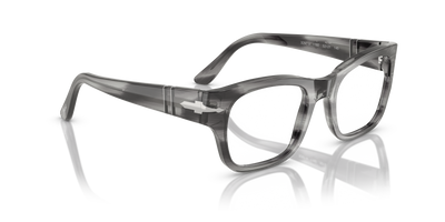 Persol PO3297V con Montatura Striato Grigio - Immagine 3