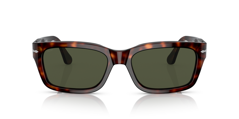 Persol PO3301S with Havana Frame and Green Lenses - Image 2