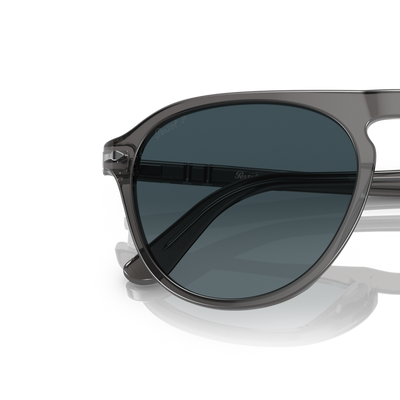 Persol PO3302S con Montura Gris Transparente y Lentes Azul – Imagen de variante