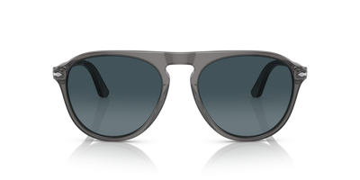 Persol PO3302S con Montura Gris Transparente y Lentes Azul - Imagen 2
