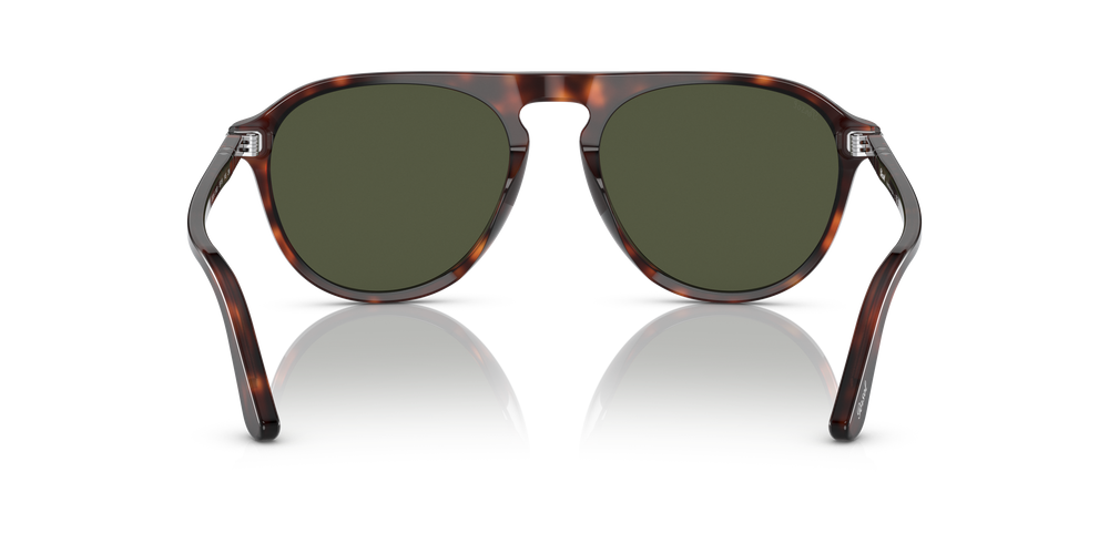 Persol PO3302S with Havana Frame and Green Lenses - Image 4