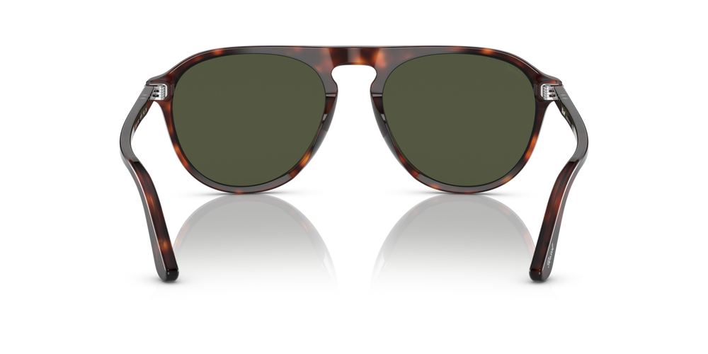 Persol PO3302S mit Havana Gestell und Grün Gläsern - Bild 4