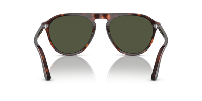 Persol PO3302S mit Havana Gestell und Grün Gläsern - Bild 4