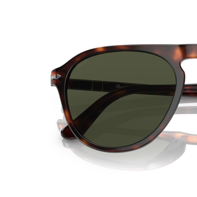 Persol PO3302S with Havana Frame and Green Lenses – Variant Image