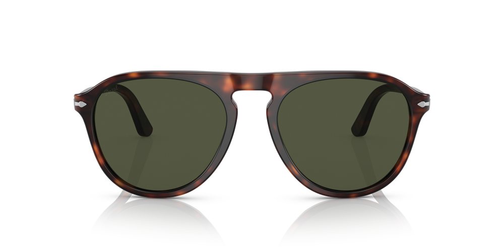 Persol PO3302S with Havana Frame and Green Lenses - Image 2