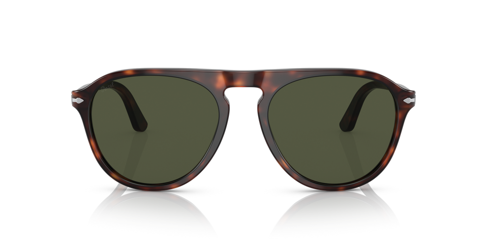 Persol PO3302S mit Havana Gestell und Grün Gläsern - Bild 2
