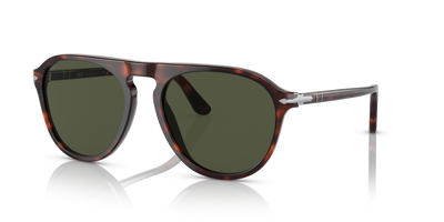 Persol PO3302S mit Havana Gestell und Grün Gläsern - Bild 1