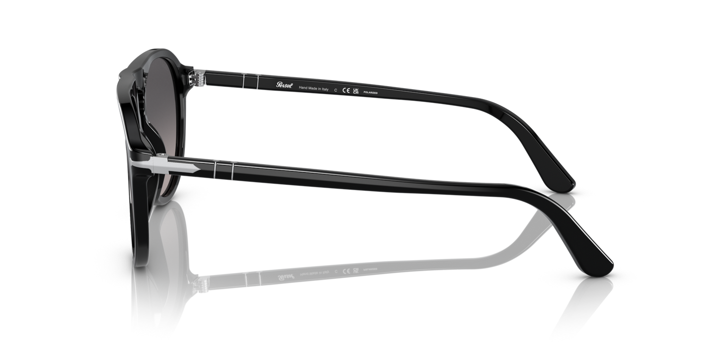 Persol PO3302S with Black Frame and Grey Lenses - Image 1