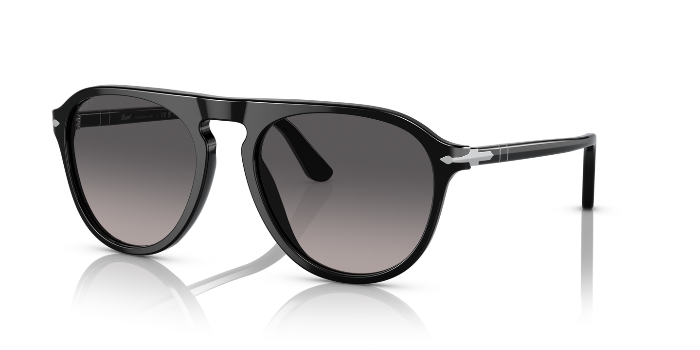 Persol PO3302S con Montatura Nero e Lenti Grigio - Immagine 1