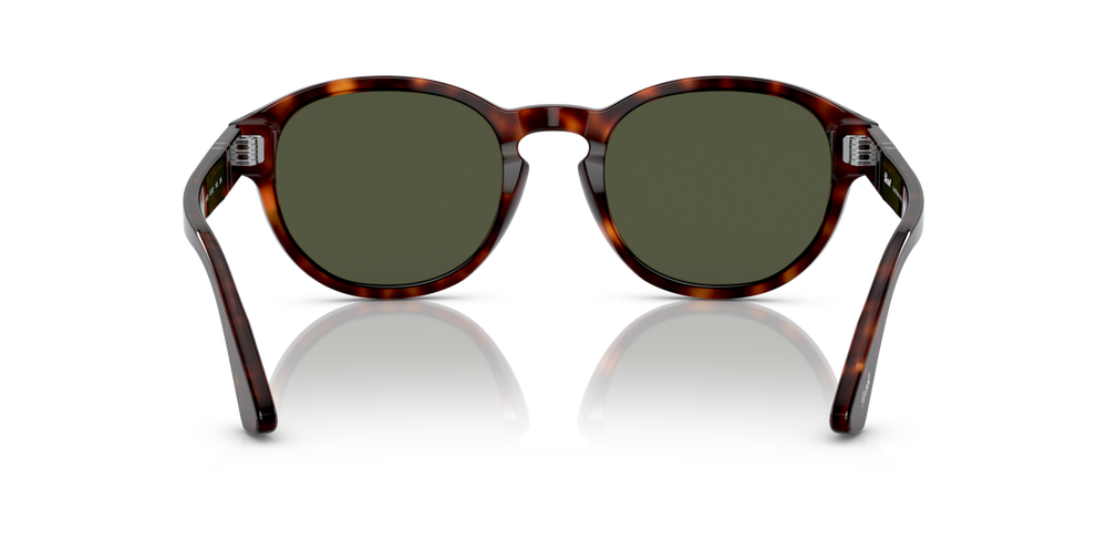Persol PO3304S mit Havana Gestell und Grün Gläsern - Bild 4