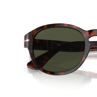 Persol PO3304S con Montatura Havana e Lenti Verde – Immagine variante