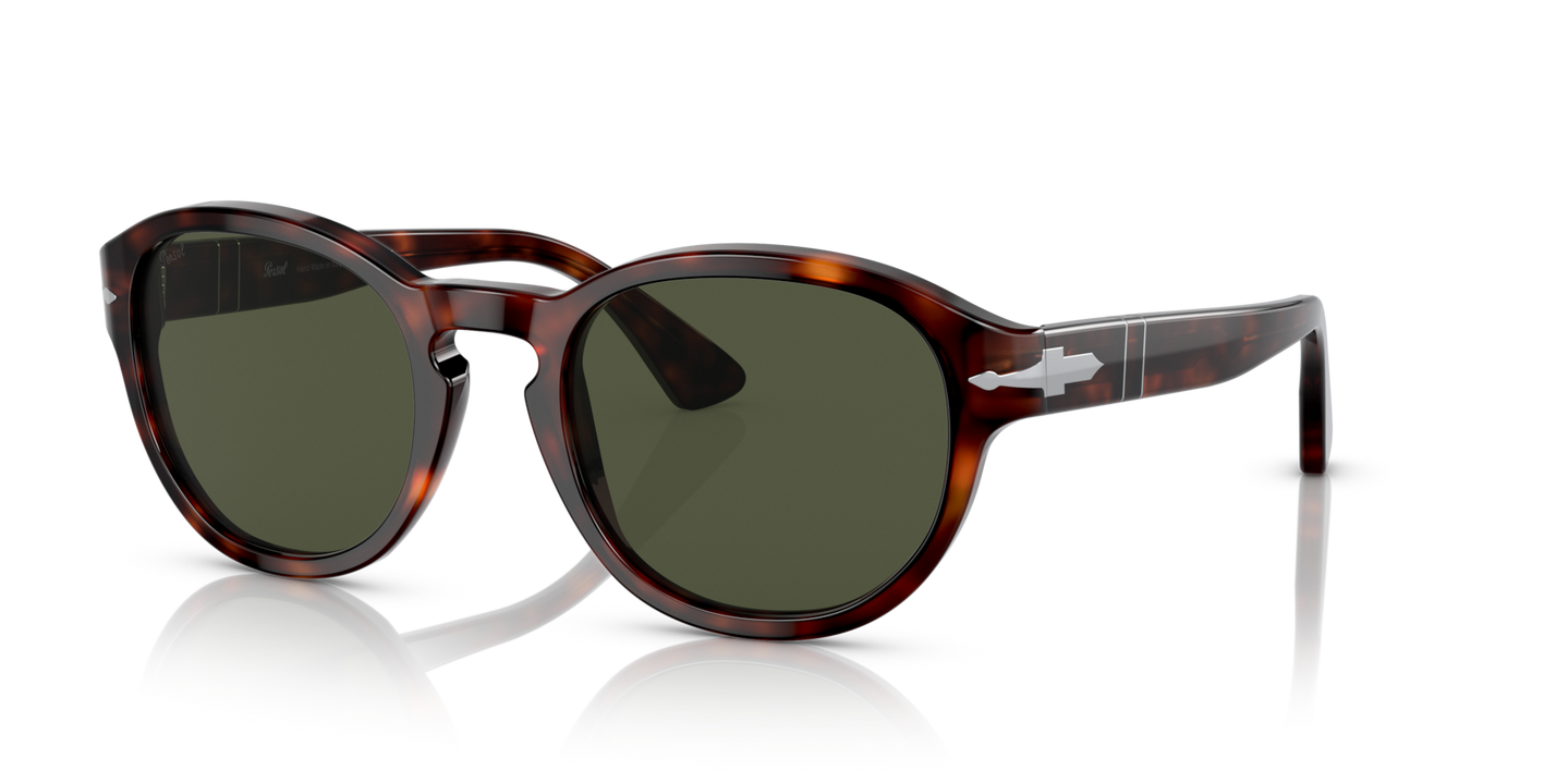 Persol PO3304S con Montatura Havana e Lenti Verde - Immagine 1