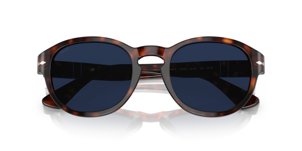 Persol PO3304S - Transitions® con Montatura Havana e Lenti Blu - Immagine 8