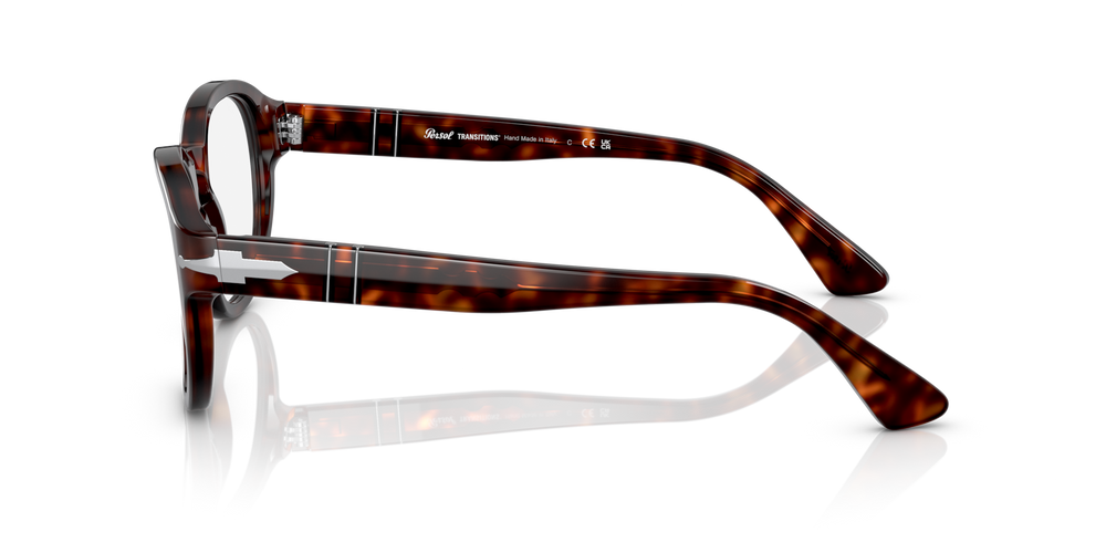 Persol PO3304S - Transitions® con Montatura Havana e Lenti Blu - Immagine 3