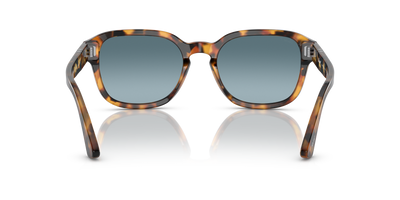 Persol PO3305S avec Monture Madreterra et Verres Bleu - Image 5