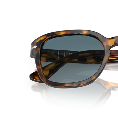 Persol PO3305S avec Monture Madreterra et Verres Bleu – Image variante