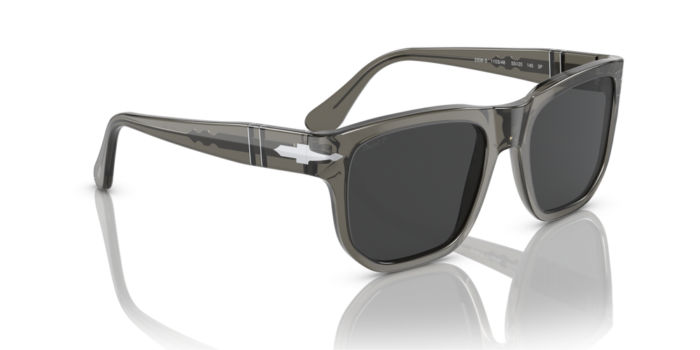 Persol PO3306S with Opal Smoke Frame and Grey Lenses - Image 3