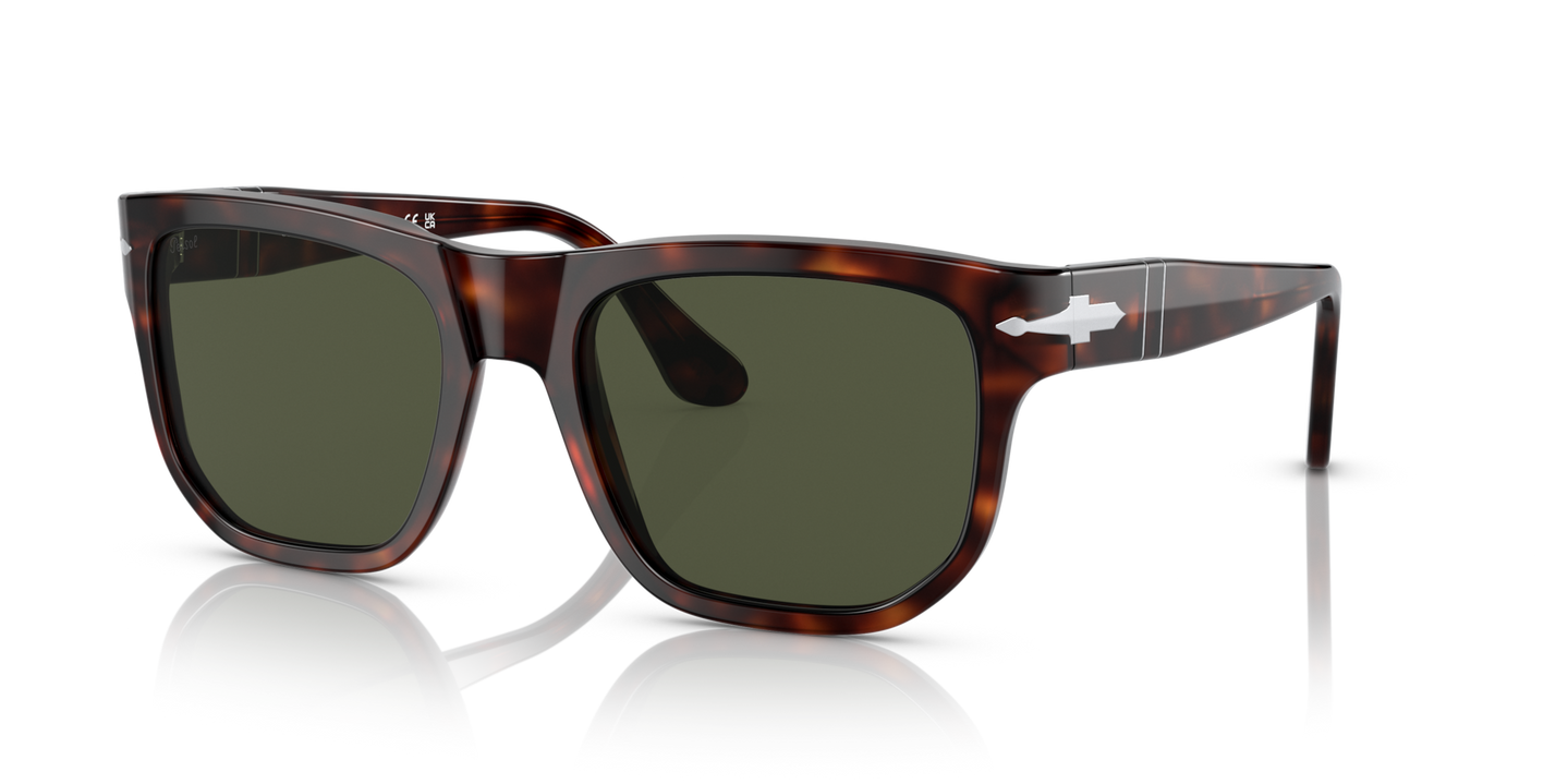 Persol PO3306S con Montatura Havana e Lenti Verde - Immagine 1