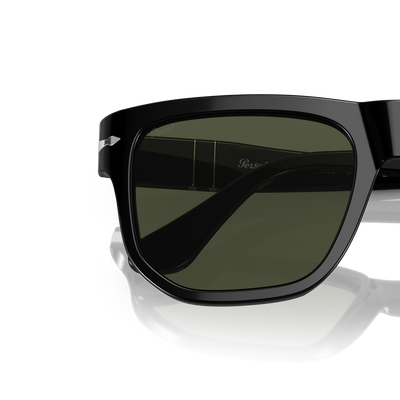 Persol PO3306S com Armação Preto e Lentes Verde – Imagem da variante