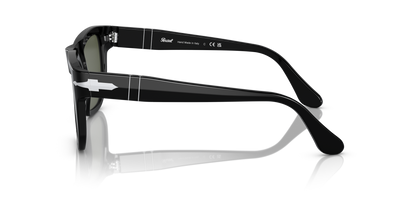Persol PO3306S with Black Frame and Green Lenses - Image 3
