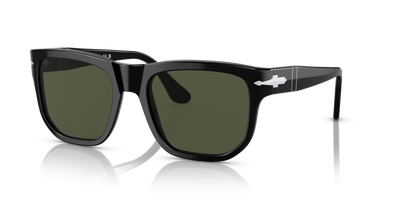 Persol PO3306S with Black Frame and Green Lenses - Image 1