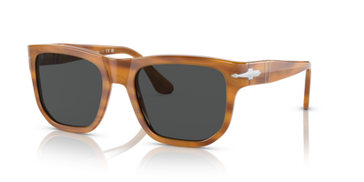 Persol PO3306S - Transitions® with Striped Brown Frame and Grey Lenses - Image 6